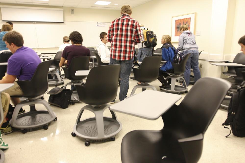 New steelcase chairs in Mackinac Hall B1112