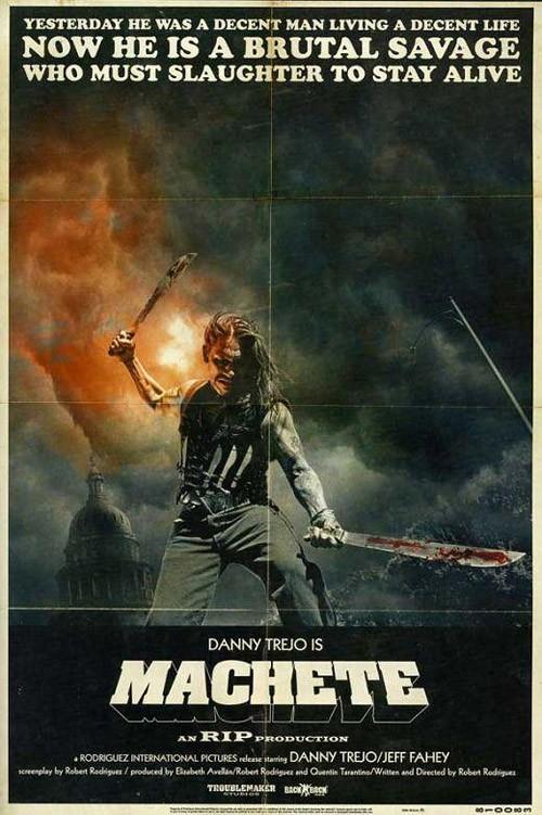 Courtesy Photo / firstshowing.net
The theatrical poster for Rodriguezs Machete