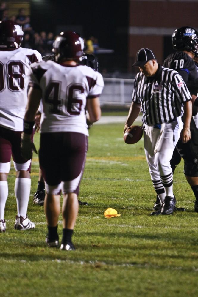 West Texas pulled many penalties during Saturday's game.