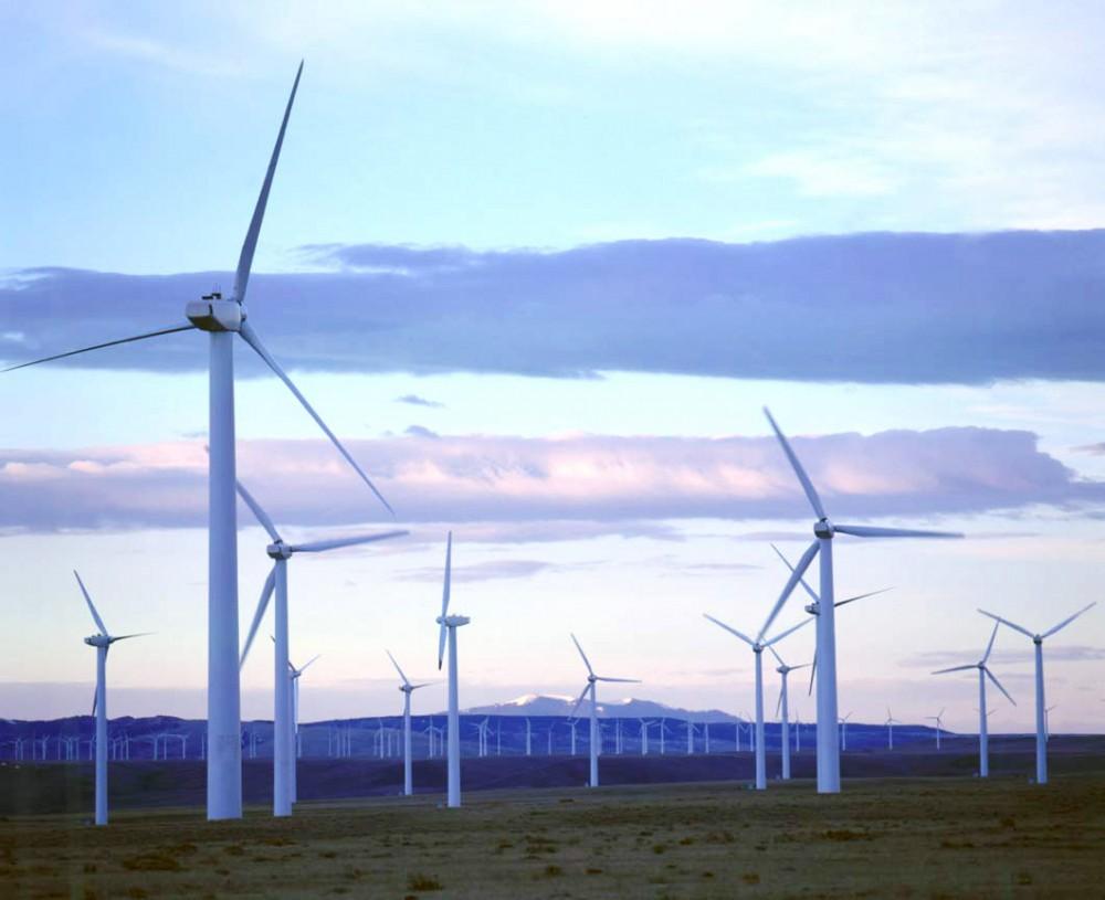Courtesy Photo / ecoinstitution.com
Wind turbines are most prominent in areas where there are large spanses of open space