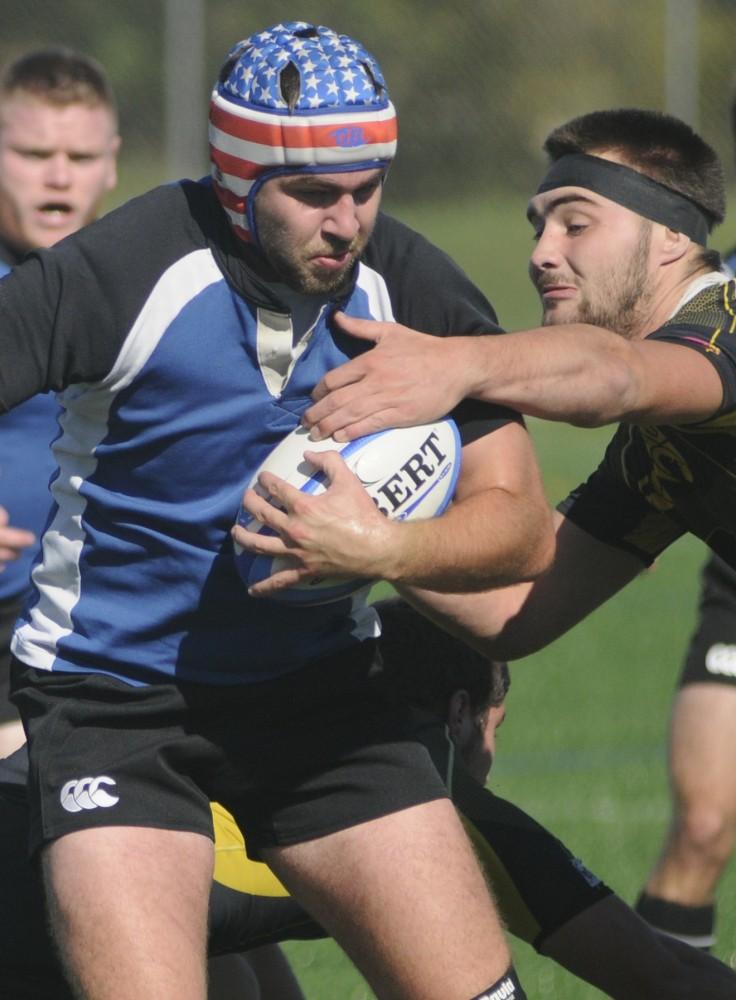 The GVSU Rugby team is a club sport, yet still very competitive. 