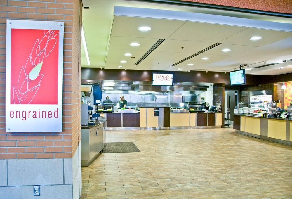 Engrained, an on camous eating center located in The Connection