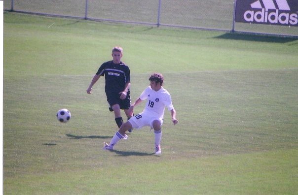 Courtesy Photo / gvsu.edu
Grand Valley Student Alessandro Chimento handles the ball while playing for the Mens Club Soccer team in 2008