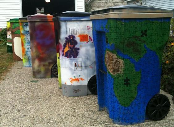 Courtesy Photo /
Recycling bins for the Primary ReUsers