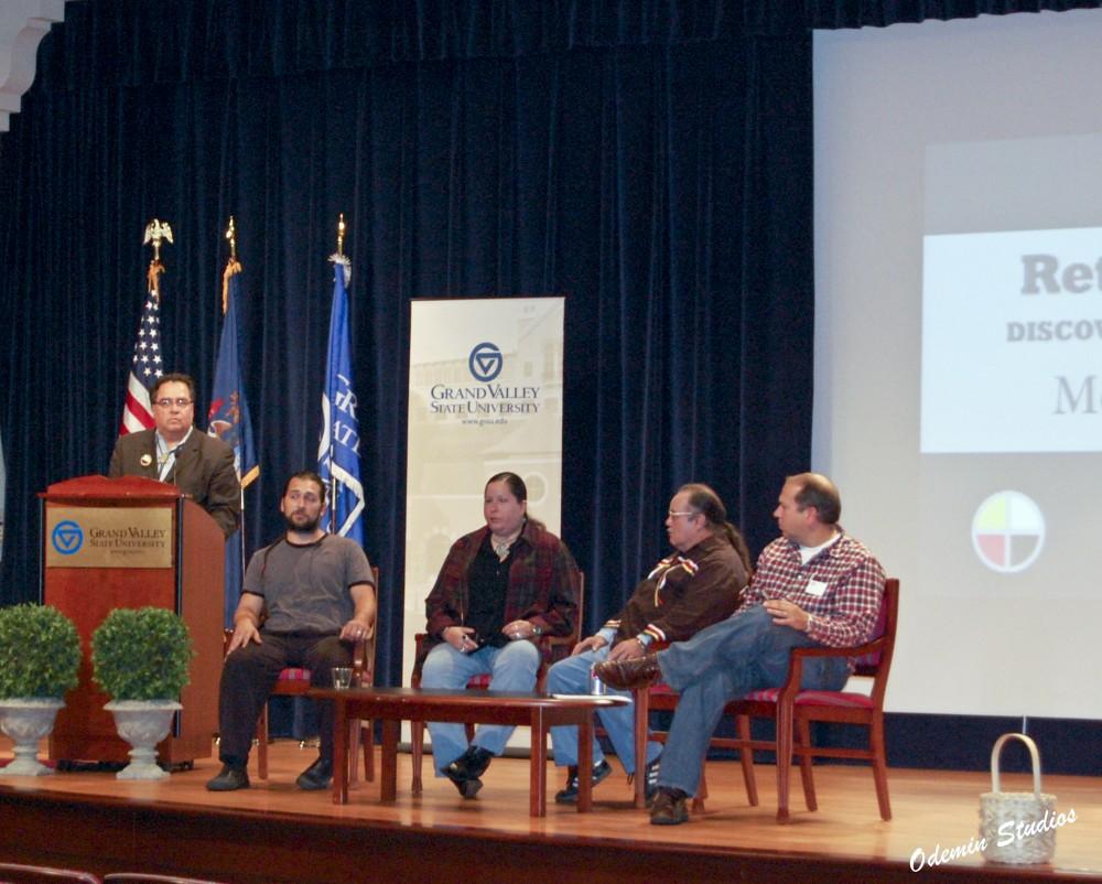 Courtesy Photo / Amy Boyd
The panel discusses topics about Columbus during the Rethinking Columbus event