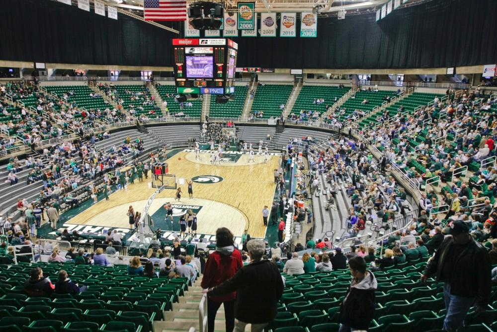 The Breslin proved to be an empty atmosphere, with few GV fans scattered around on Sunday's game against the Spartans