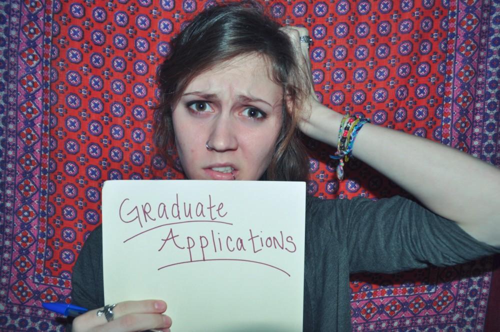 GVL Photo Illustration / Rachel DwyerApplying for graduate school can be a stressful thing for students