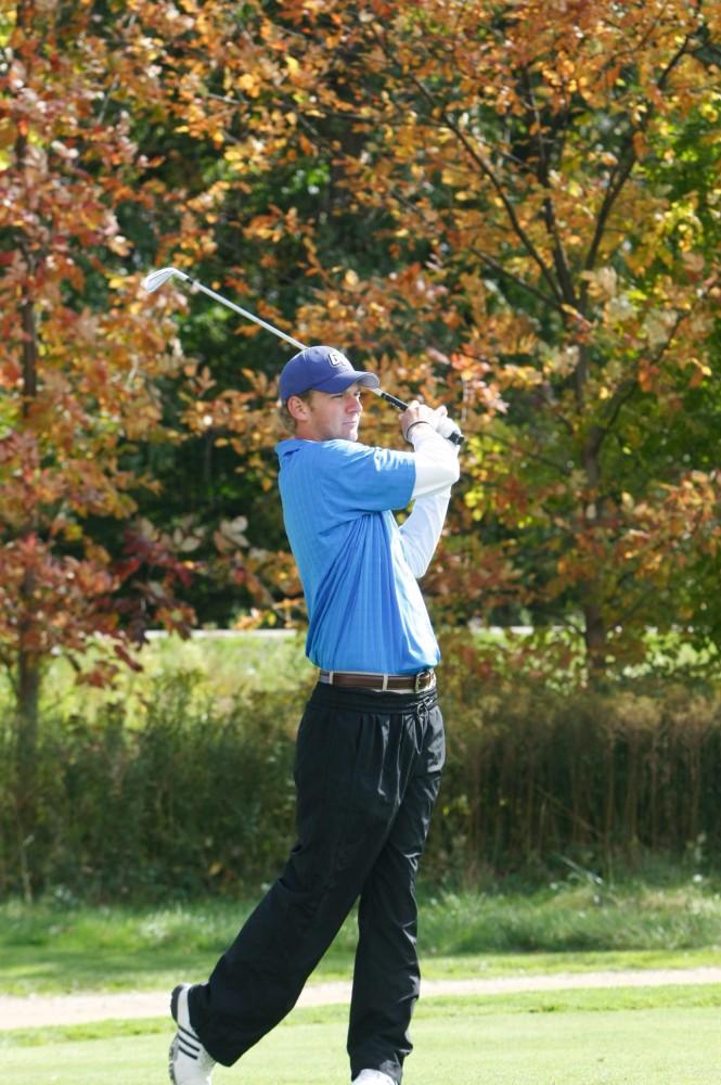 GVL Archive / Eric Coulter
Travis Shooks carded a hole in one during the Fall semester