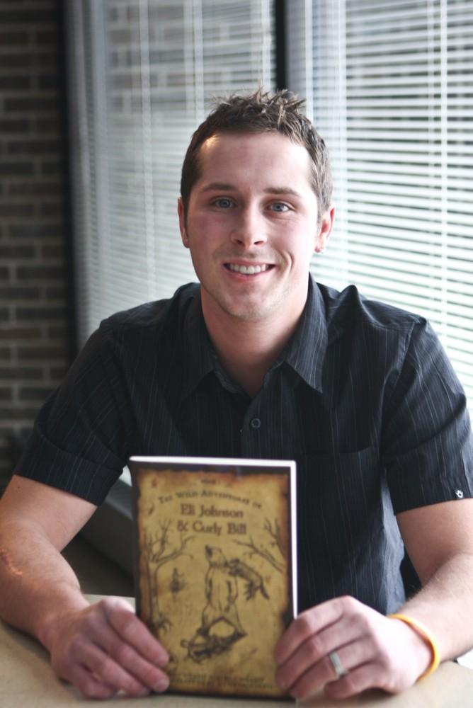 Dan Wright, GVSU Student and author of Eli Johnson and Curly Bill.