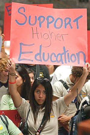 Courtesy Photo / Google Images
A supporter of the DREAM act