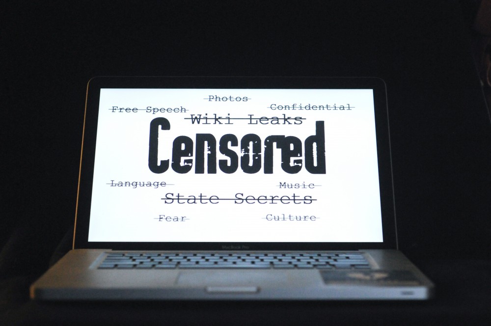 GVL Photo Illustration /Andrew Mills
An illustration depicting proposed rules of online censorship that are currently being debated. If passes, the government will be able to limit access to sites that may cause security problems.