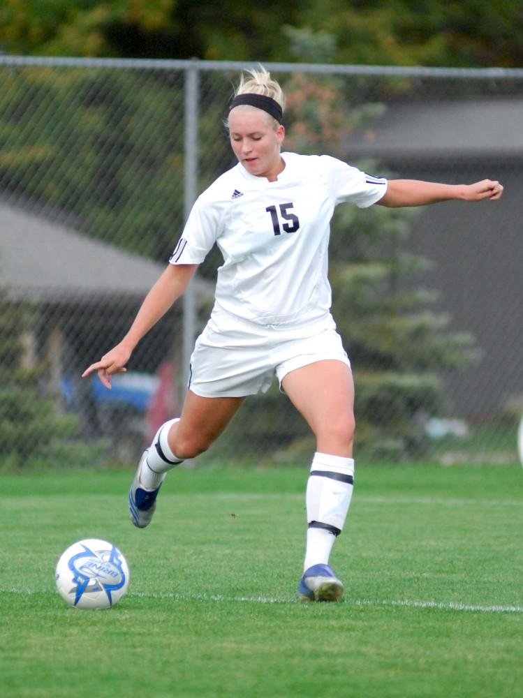GVL Archive
Defender Jenna Wenglinski was awarded NCAA DII Player of the Year