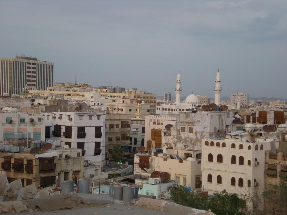 Courtesy Photo / Natalie KlackleSkyline of historic Jeddah. Jeddah is believed to be the burial place of Eve, and is the entry point for the millions of pilgrims who journey to the holy cities of Mecca and Medina