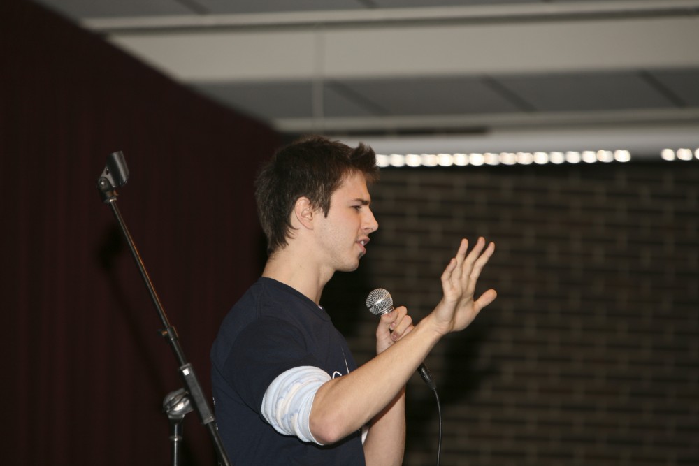 Last Laker Standing, held Friday in the Grand River Room. The five finalists will compete again on February 25