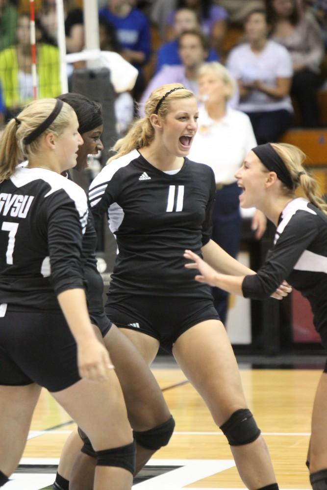 GVL/ Rachel Iturralde 
Volleyball vs Lake Superior State 