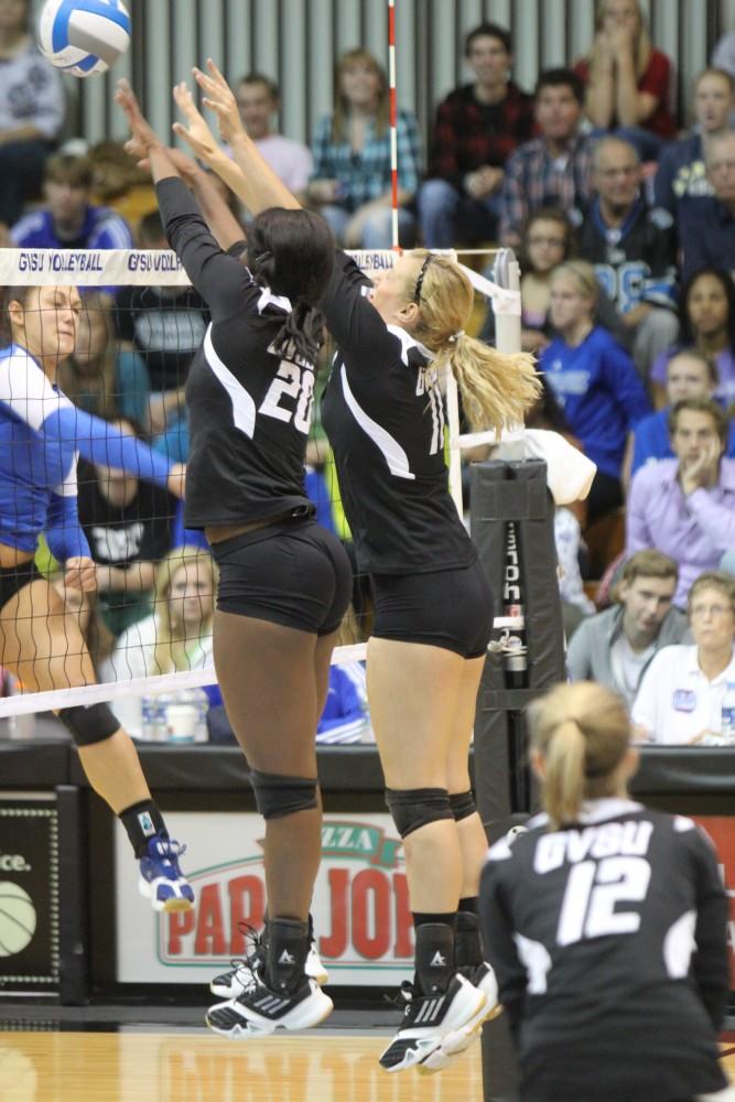 GVL/ Rachel Iturralde 
Volleyball vs Lake Superior State 