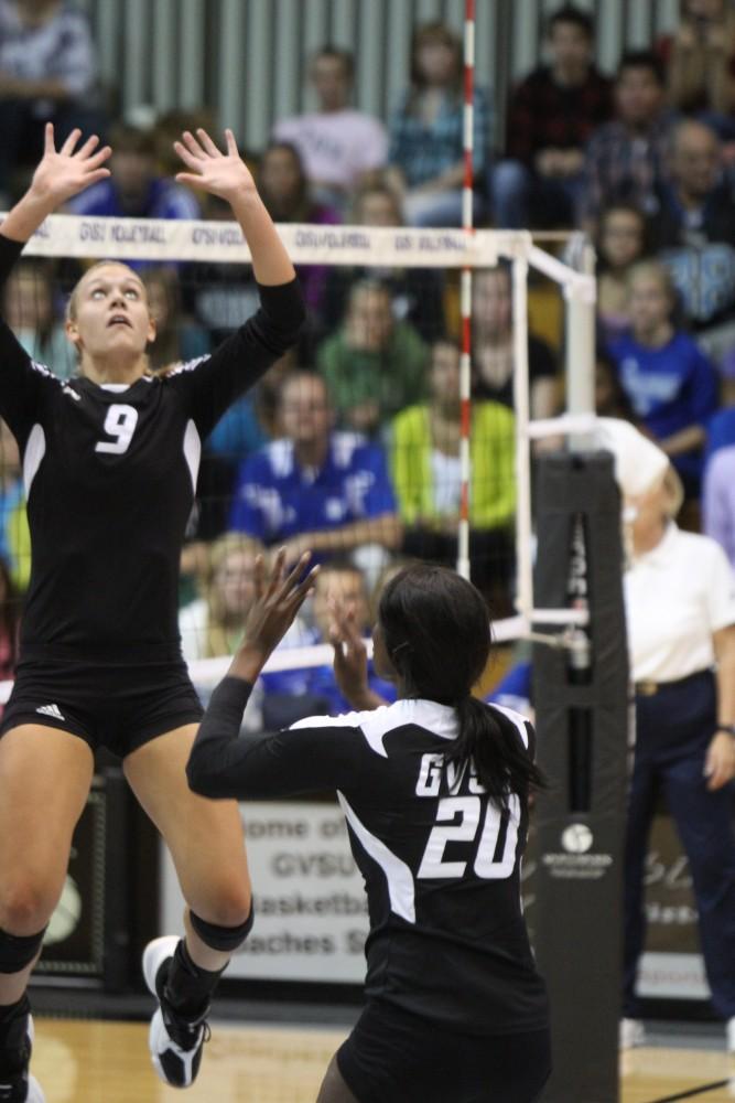 GVL/ Rachel Iturralde 
Volleyball vs Lake Superior State 