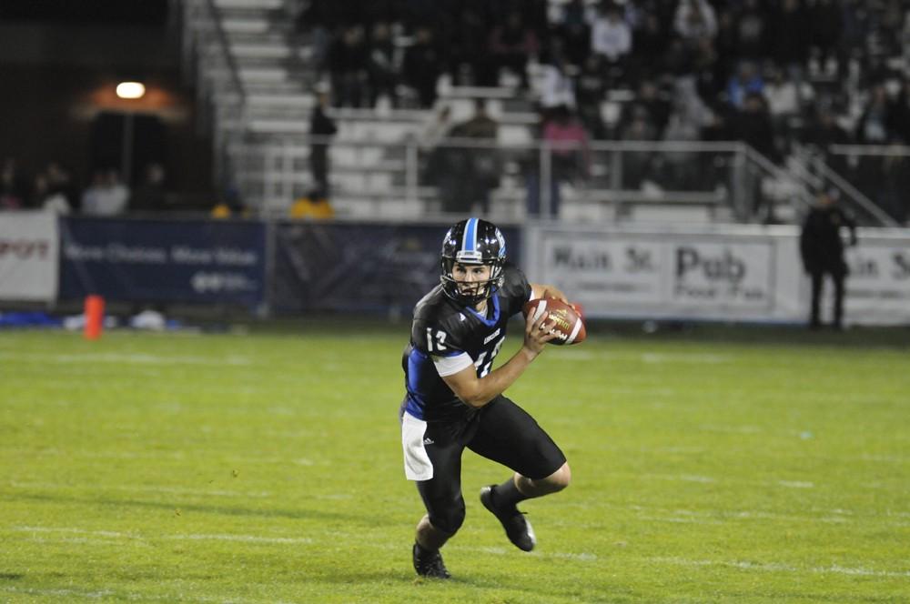 GVL / Eric Coulter
The Lakers hosted the Tiffin Dragons on Saturday. The Lakers emerged victorious with a 70-7 win over the Dragons. 