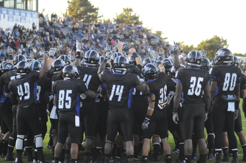 GVL / Eric Coulter
The Lakers hosted the Tiffin Dragons on Saturday. The Lakers emerged victorious with a 70-7 win over the Dragons. 