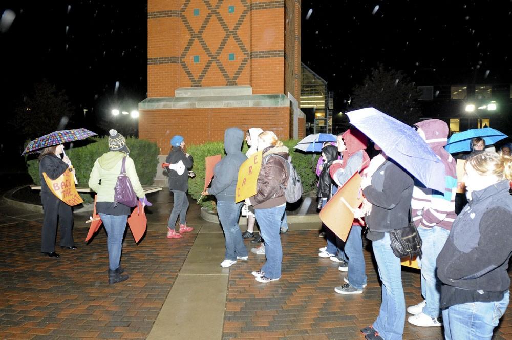 	GVL / Eric Coulter
Take Back the Night with featured speaker Marta Sanchez