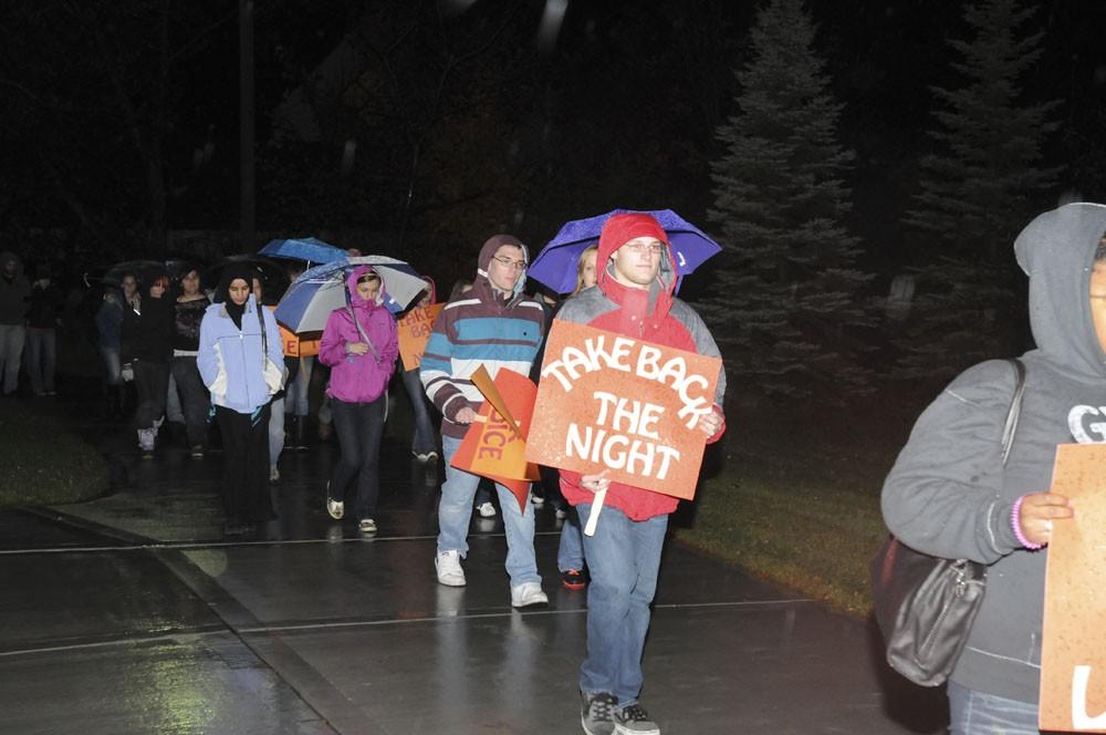 	GVL / Eric Coulter
Take Back the Night with featured speaker Marta Sanchez