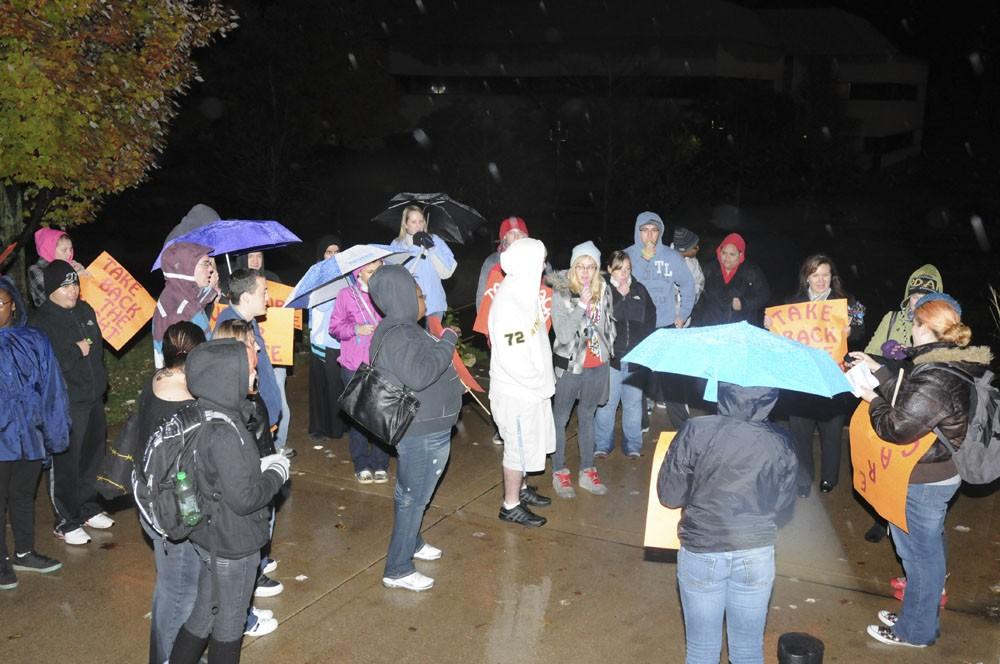 	GVL / Eric Coulter
Take Back the Night with featured speaker Marta Sanchez