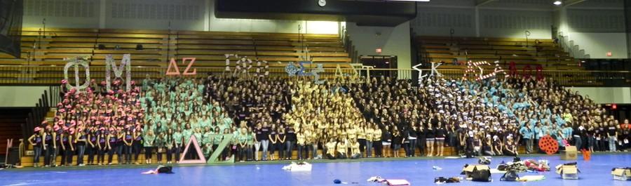 Courtesy Photo/ Jessica Rhodes
All of this year's sorority members of the Panhellenic Association.