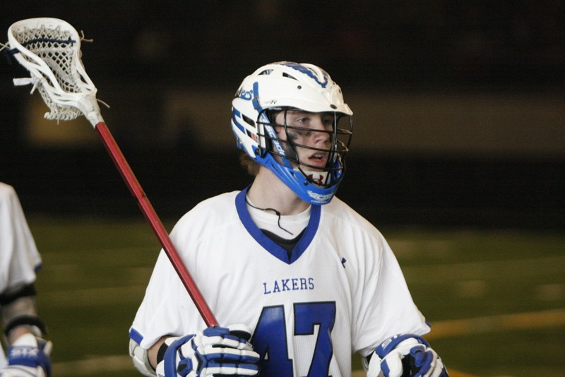 GVL Archive 
Sophomore Chase Smith looks for his teammates during a past match.