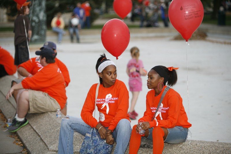 GVL / Eric Coulter
The Leukemia and Lymphoma Society's Light Up The Night charity walk held in Kalamazoo, MI.