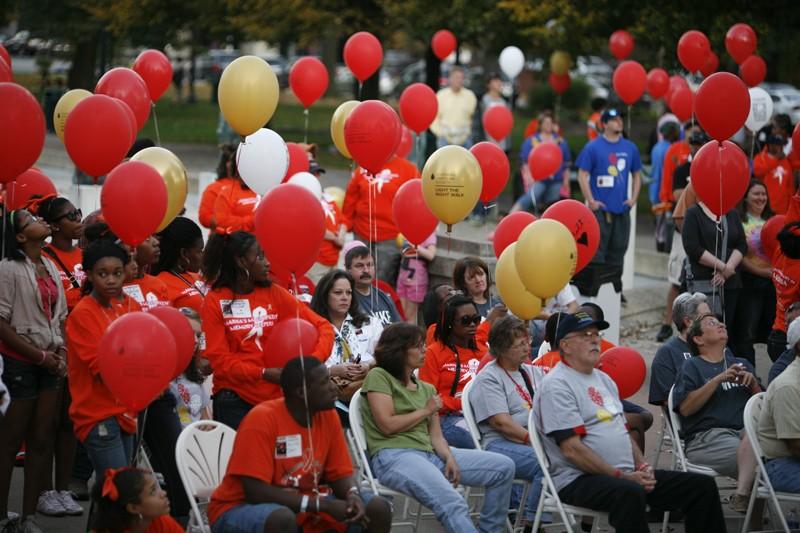 GVL / Eric Coulter
The Leukemia and Lymphoma Society's Light Up The Night charity walk held in Kalamazoo, MI.