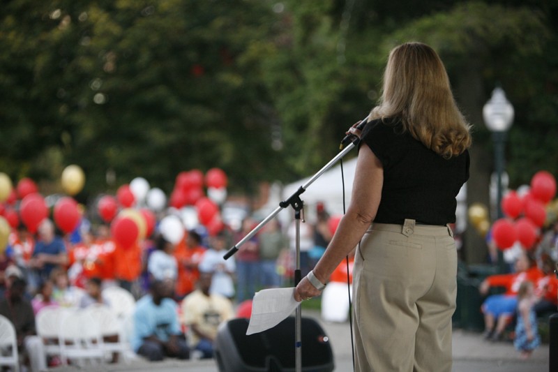 GVL / Eric Coulter
The Leukemia and Lymphoma Society's Light Up The Night charity walk held in Kalamazoo, MI.