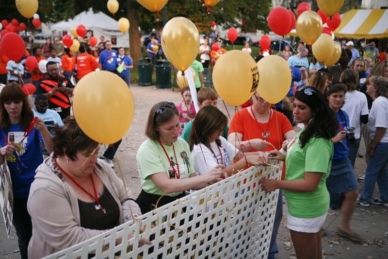 GVL / Eric Coulter
The Leukemia and Lymphoma Society's Light Up The Night charity walk held in Kalamazoo, MI.