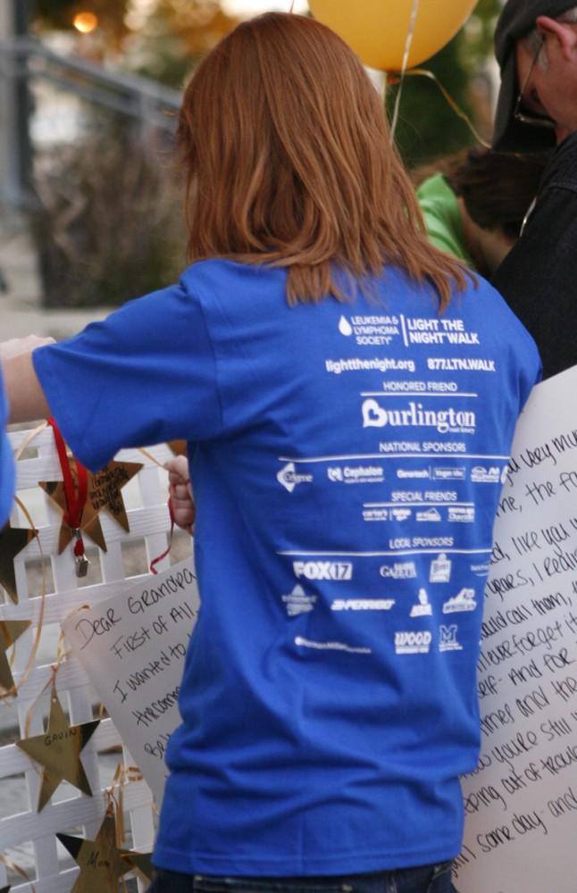 GVL / Eric Coulter
The Leukemia and Lymphoma Society's Light Up The Night charity walk held in Kalamazoo, MI.