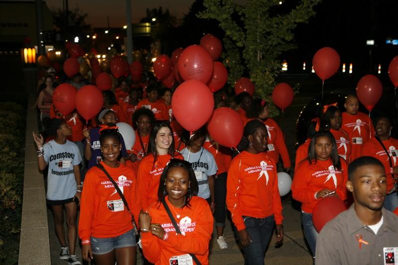 GVL / Eric Coulter
The Leukemia and Lymphoma Society's Light Up The Night charity walk held in Kalamazoo, MI.