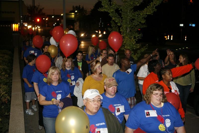 GVL / Eric Coulter
The Leukemia and Lymphoma Society's Light Up The Night charity walk held in Kalamazoo, MI.