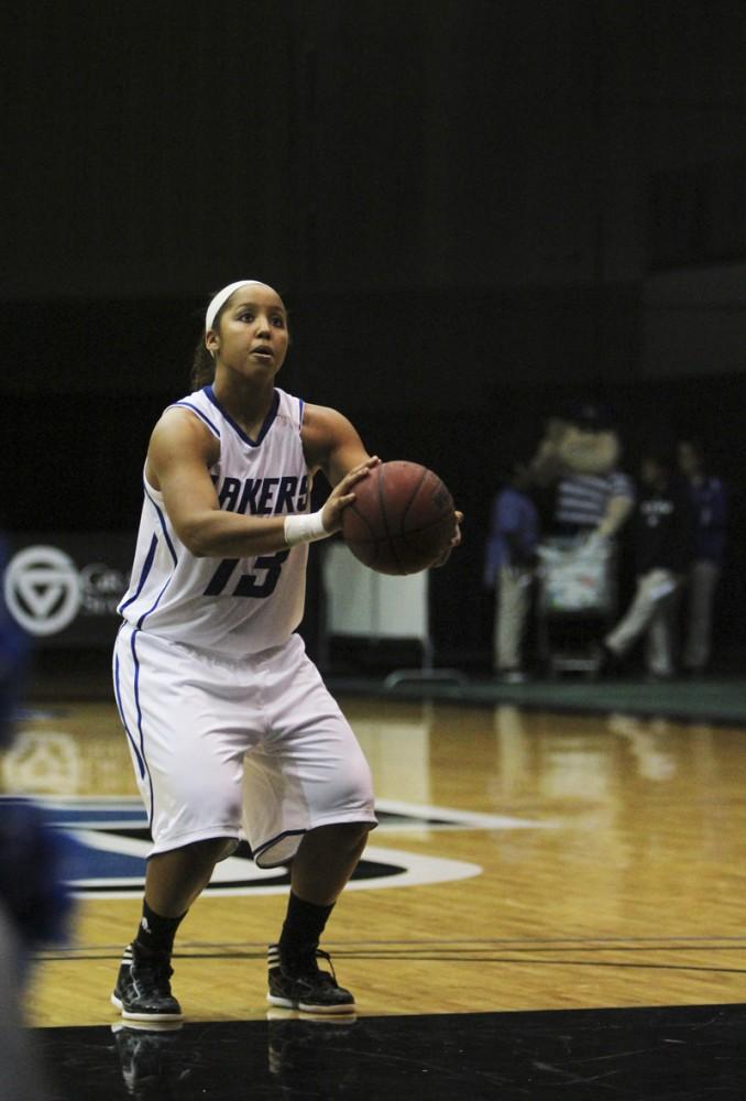 GVL / Robert Mathews / Brittany Taylor (13) taking a free throw after she was fouled by an oppenent. 