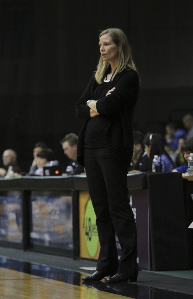 GVL / Robert Mathews / Head Coach Janel Burgess