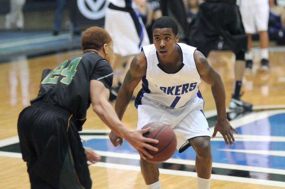 GVL Archive
Junior Breland Hogan plays defense during a past match up