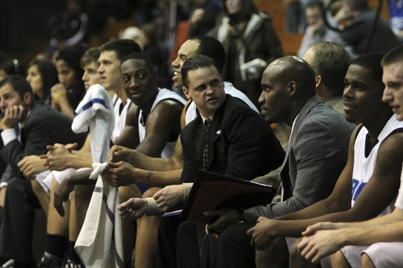 GVL / Robert Mathews / GVSU Mens Basketball Team