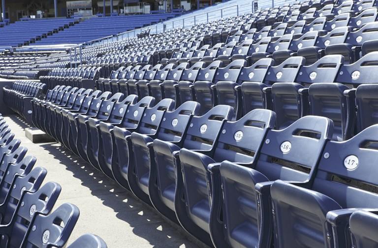 Courtesy Photo/Irwin Seating Company
Irwin Seating Company manufactured the seats at Fifth Third Ballpark, where the West Michigan Whitecaps play.
