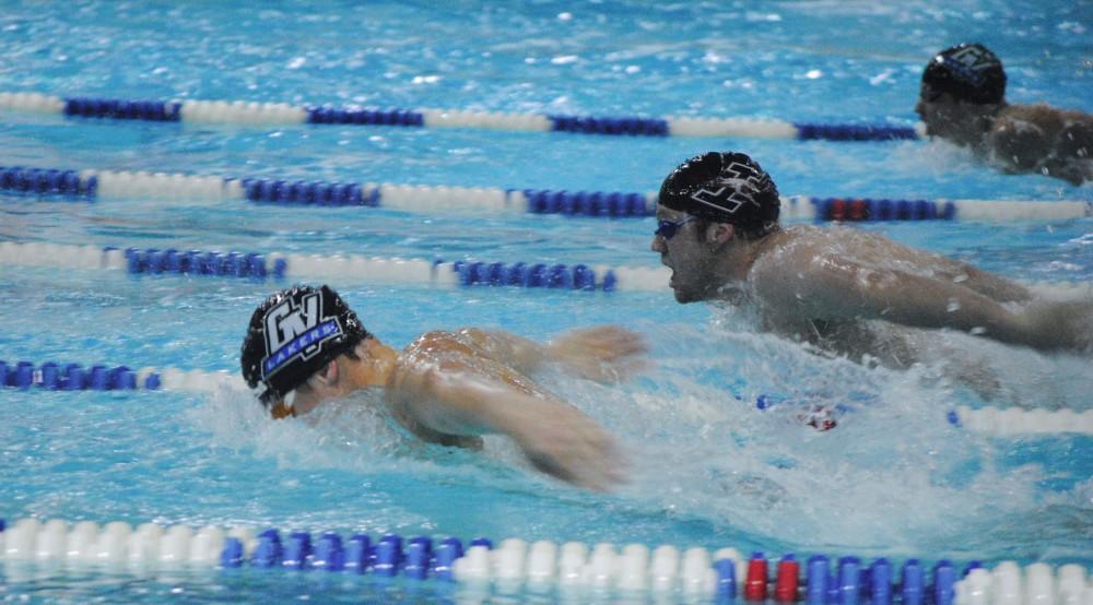 GVL Archive
Senior Justin Pattermann swims his way to the head of the pack