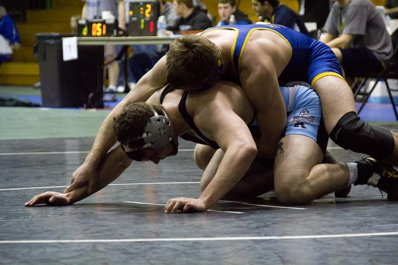 GVL / Robert Mathews 
A Laker wrestler at the Laker Classic Wrestling Tournament this past week.