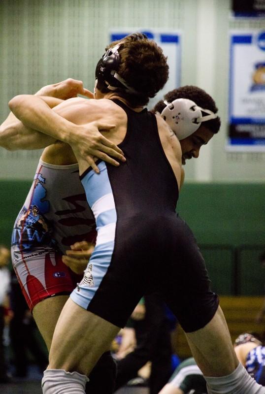 GVL / Robert Mathews 
A Laker wrestler at the Laker Classic Wrestling Tournament this past week.