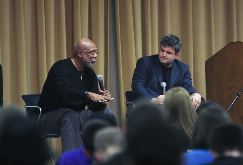 GVL / Robert Mathews 
Not Just a Game: Politics and Power in American Sports with John Carlos and Dave Zirin.