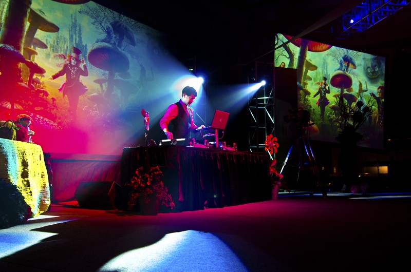 GVL / Bo Anderson

DJ Mark Witz plays the hits during the 2012 Presidents Ball