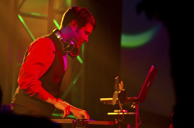 GVL / Bo Anderson

DJ Mark Witz mans the turntables during the 2012 Presidents Ball