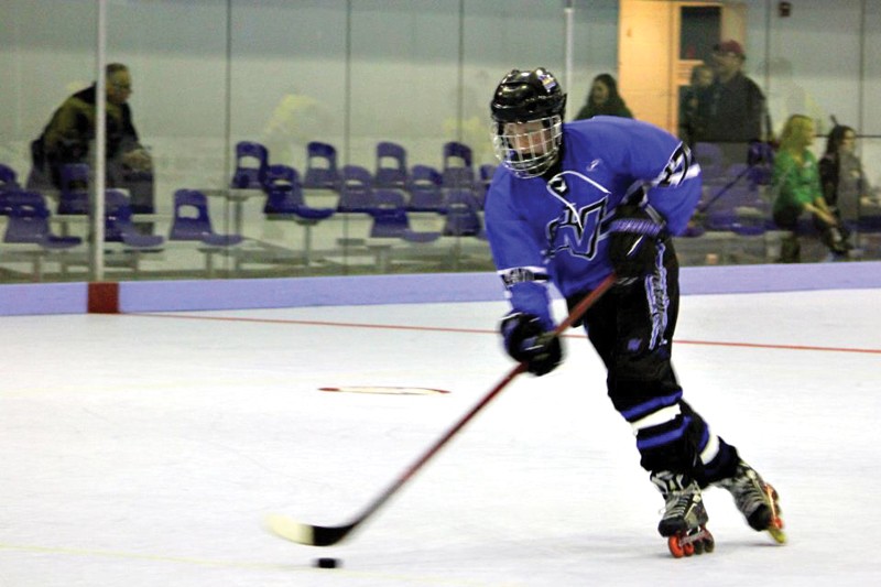 GVL / Courtesy Photo
Josh Kanclerz of the GVSU Roller Hockey Club