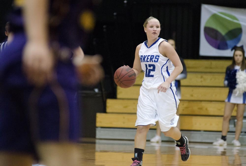 GVL / Bo Anderson

Meryl Cripe starts the Laker offense on Thursday.