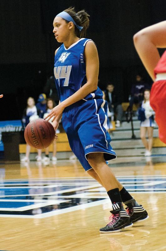 GVL / Bo Anderson

Dani Crandall runs the Laker offense on Saturday night vs. Ferris