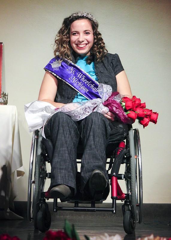 Courtesy Photo / Stephanie Deible
GVSU Student Stephanie Deible is Michigans Ms. Wheelchair